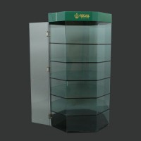 6 tier desktop acrylic display showcase cabinet stand acrylic e cigarette display