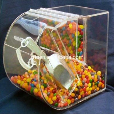 OEM customized acrylic display nuts candy bins wholesale price