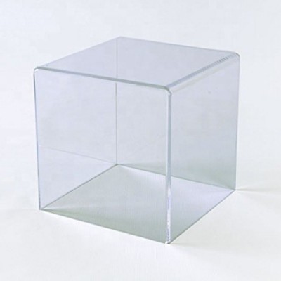 Customized plexiglsss cube case acrylic cube display box